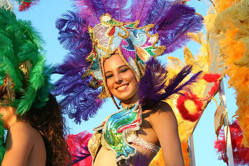 carnival in Colombia