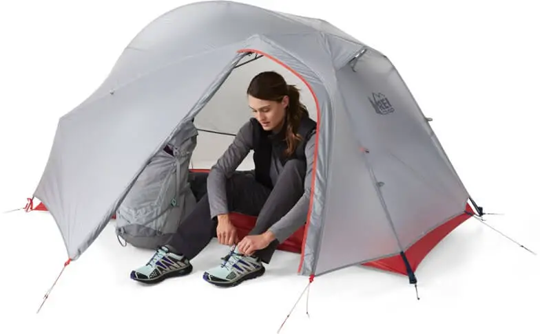 REI Quarter Dome is an excellent budget backpacking tent