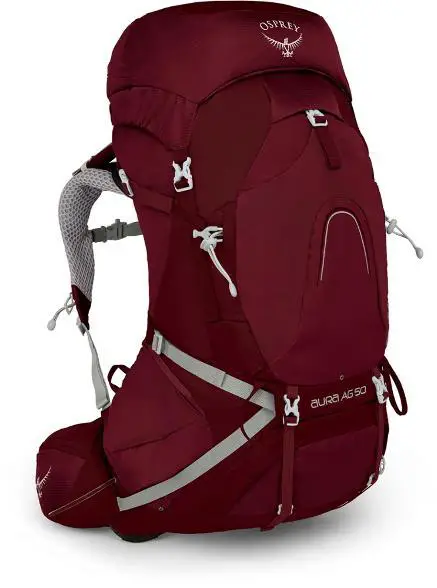 Osprey Aura 50: best travel abckpack for women