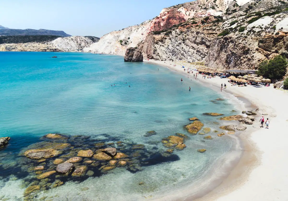 Firiplaka Beach, Milos - Best beaches in Greece
