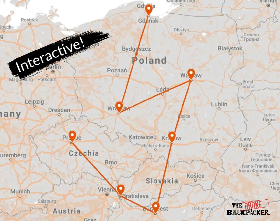 Eastern Europe Itinerary 1