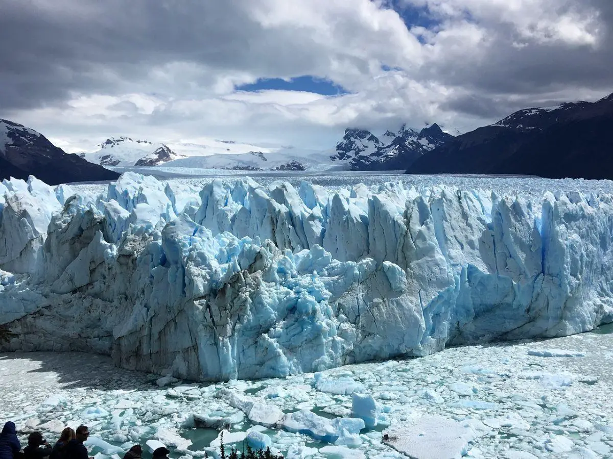 glacier in southern Patagonia