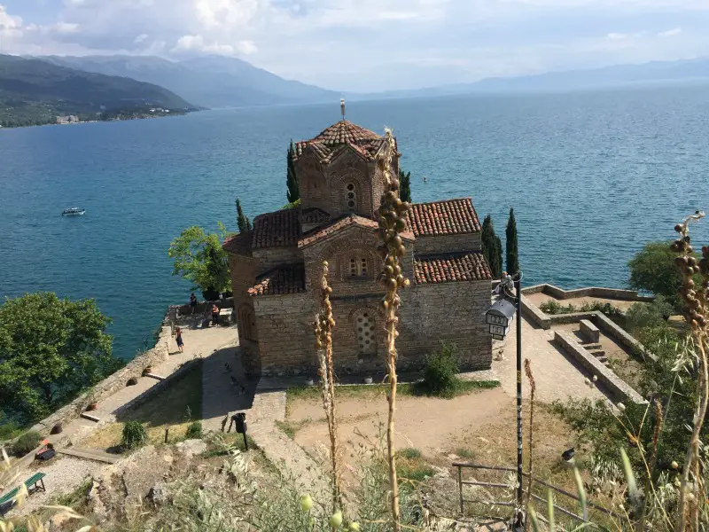Lake Ohrid in Macedonia. By Freeborn Aiden.