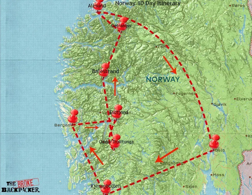 scandinavia travel itinerary