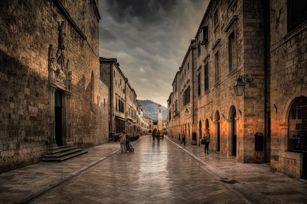 The Stradun Of Dubrovnik