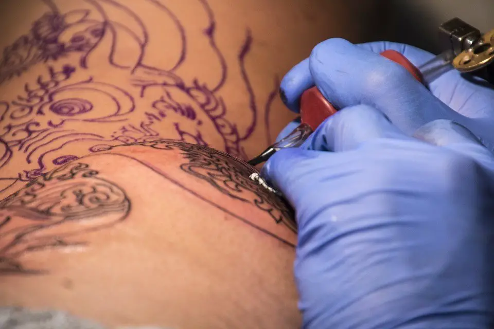 A tattoo arist - another of the best jobs for travel