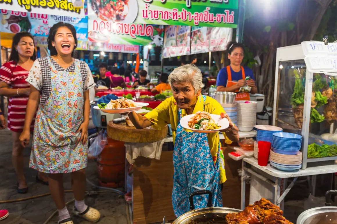eat local street food while you travel abroad