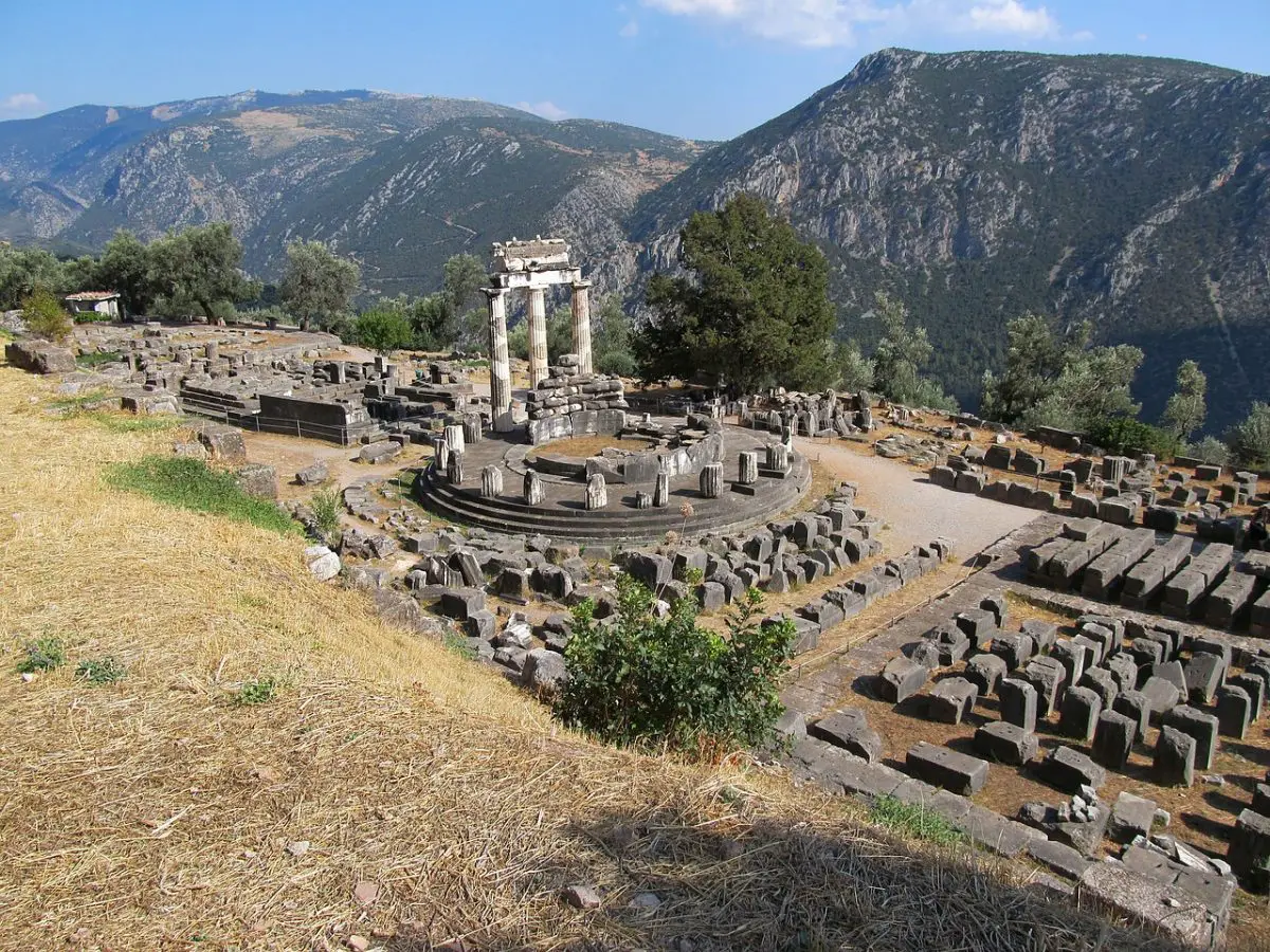 Visiting historical sites at Delphi - top things to do in Greece