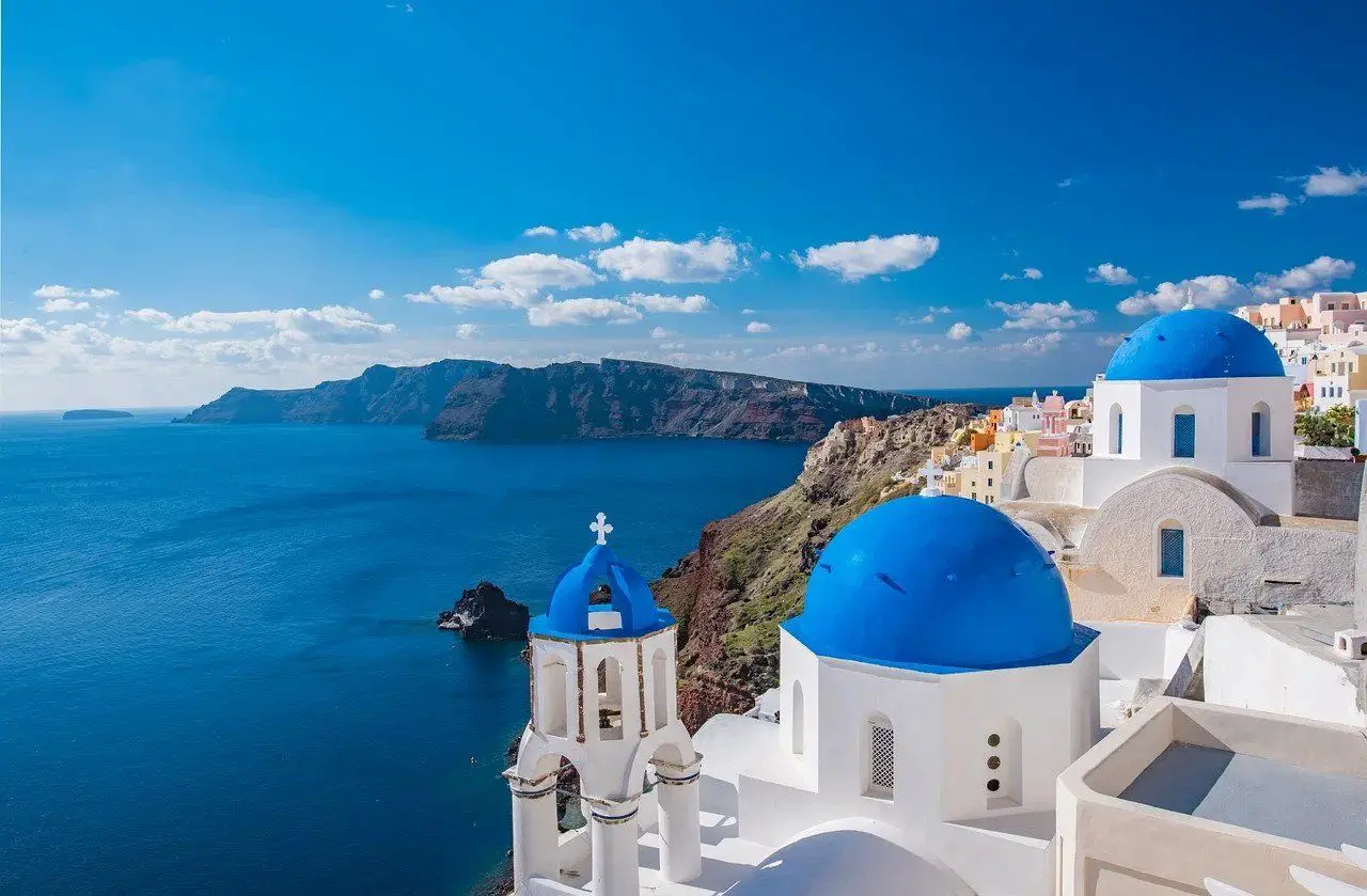 Oia, Santorini - top place to go in Greece for tourists