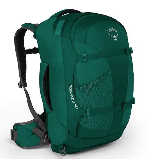 Osprey Fairview 40: best carry on backpack for women